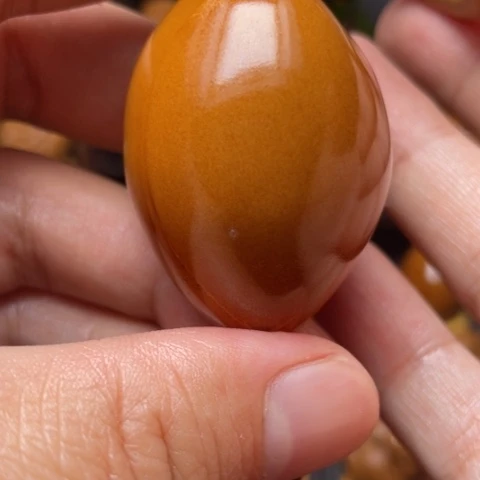 橄榄核把件蝴蝶生命单子竹环穿配3.5左右