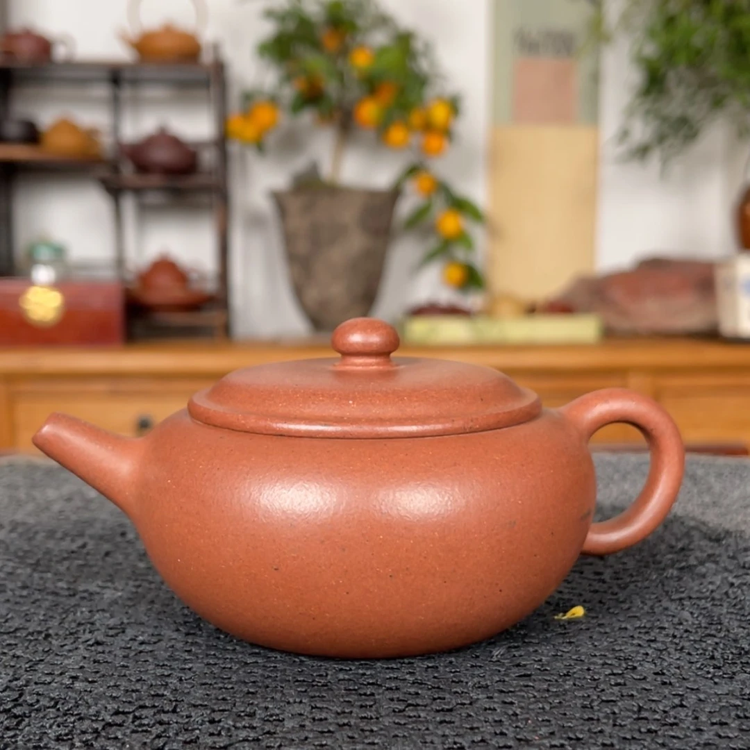 【闪购商品】茶壶紫砂ه***ه香玉壶 桃花泥