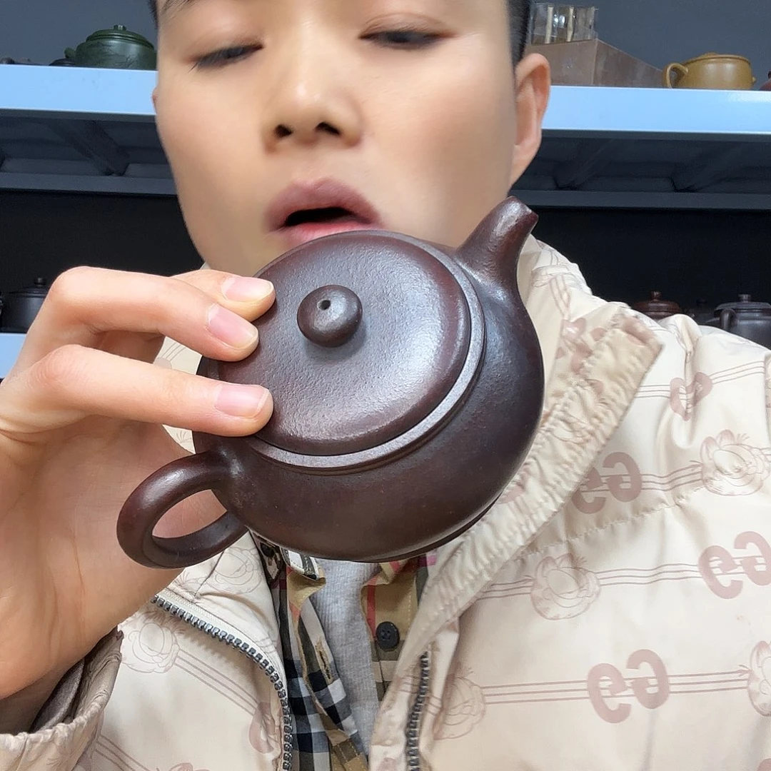 紫砂茶壶民间手艺人全手工制作