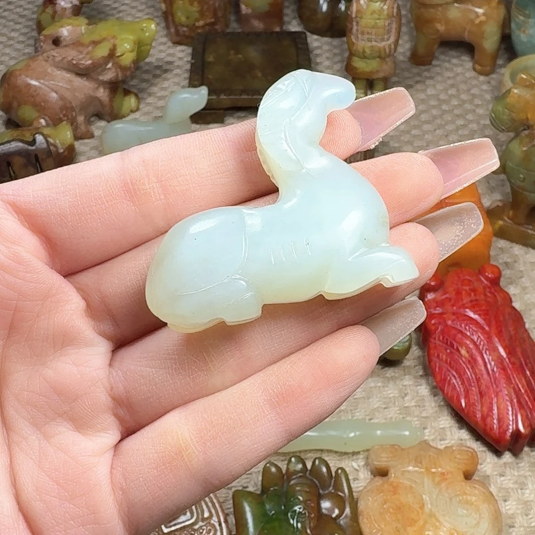 白玉菩提吊坠挂件