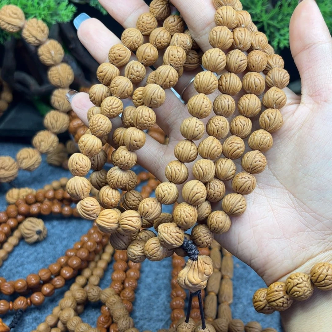 美***搭手串桃核桃核脖挂