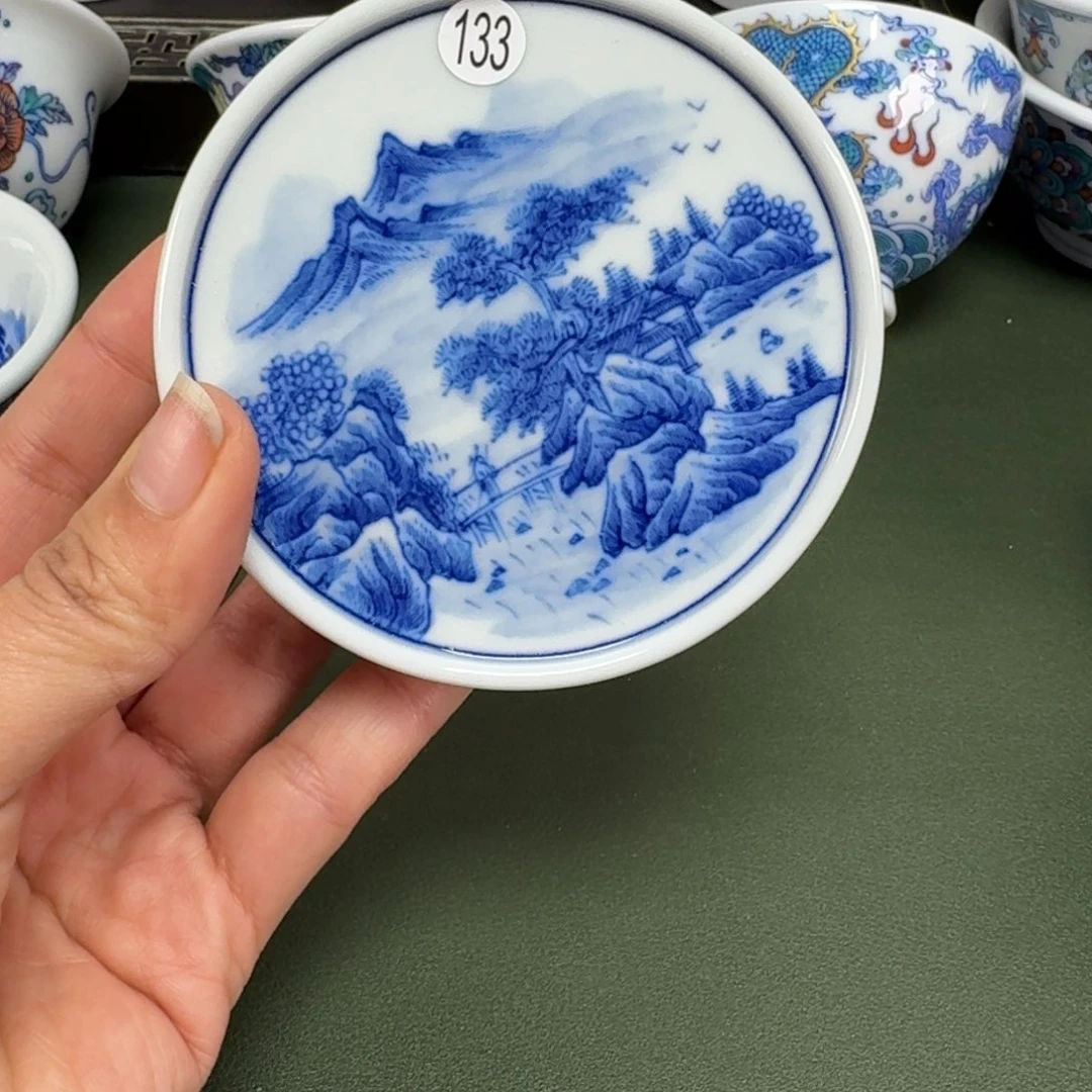沙沙手工手绘茶具133