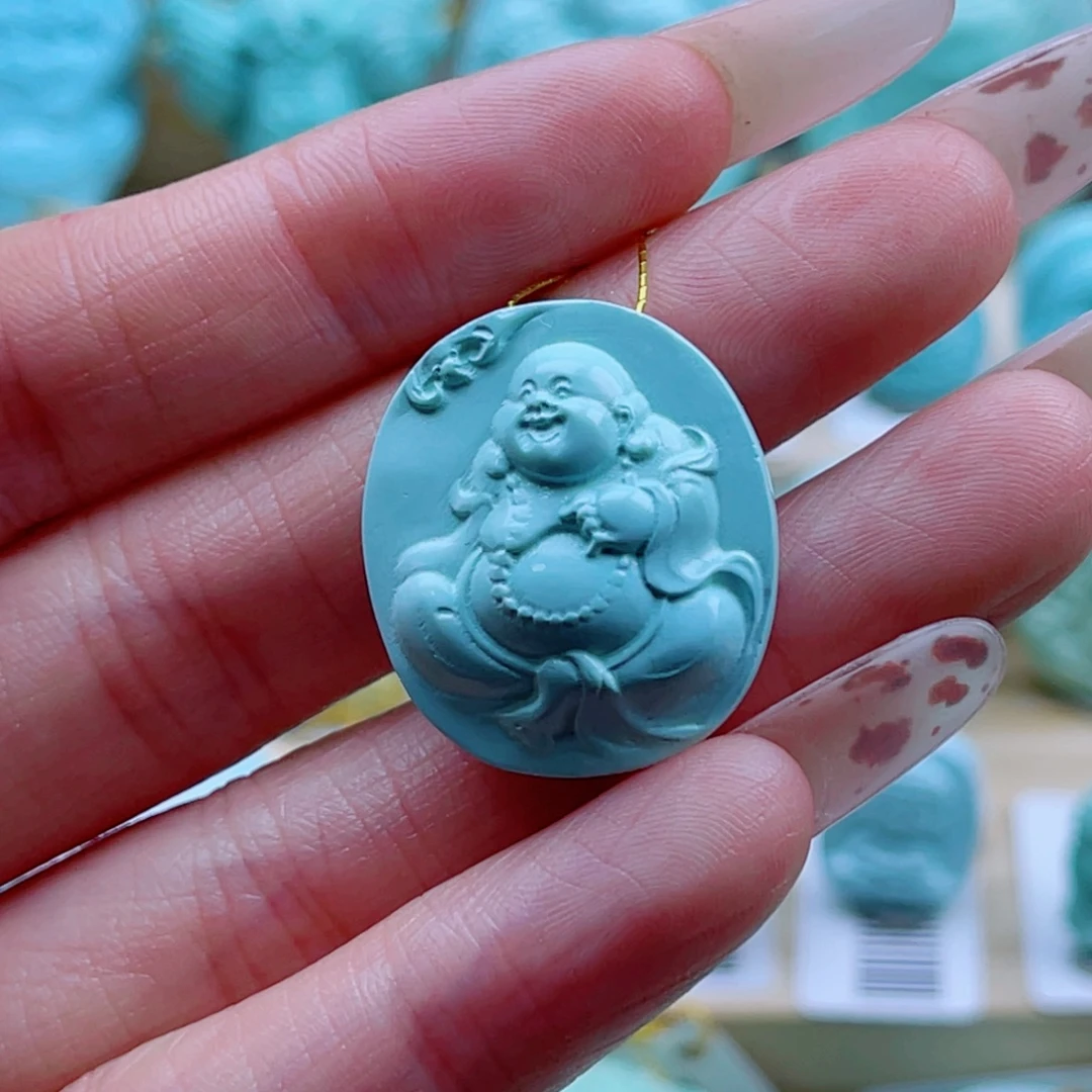 绿松石未镶嵌珠宝奇石