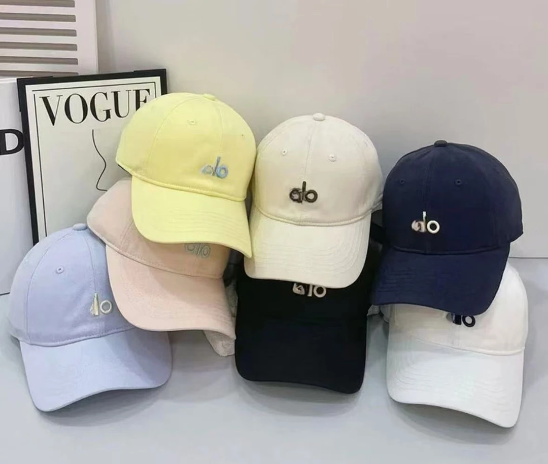 美式字母刺绣棒球帽情侣春夏新款显脸小运动鸭舌帽百搭防晒太阳帽