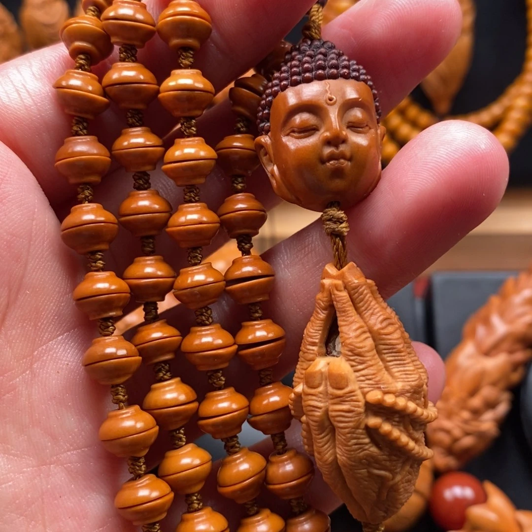 橄榄核手串一心向佛