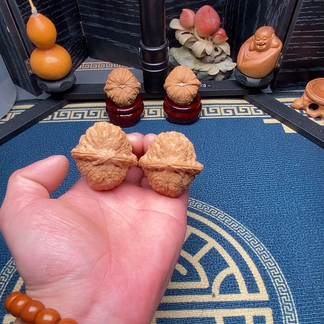 吊坠文玩核桃南瓜墩45尺