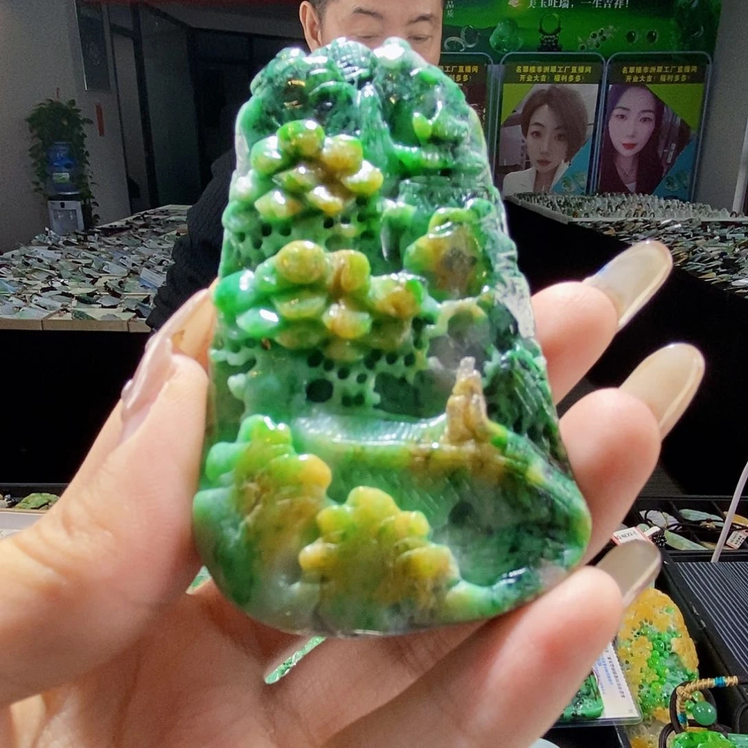 颈饰未镶嵌翡翠翡翠