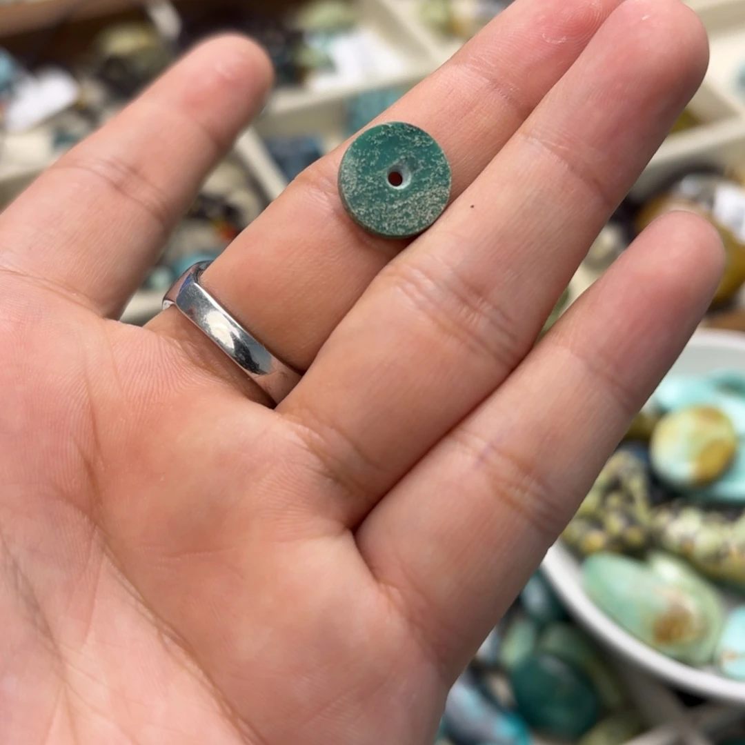 梵***藏南红玛瑙未镶嵌绿松石