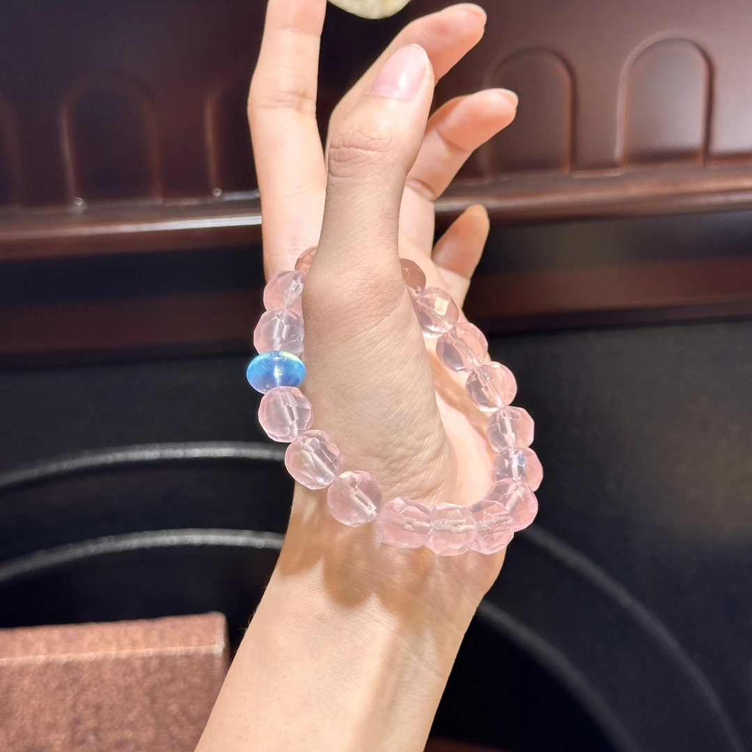 F25 天然粉水晶设计款 多样性发其一