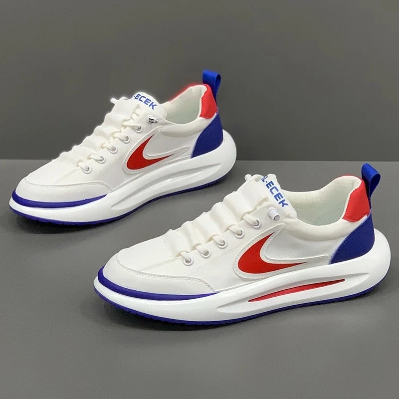 男鞋2025新款冬季透气时尚休闲鞋百搭软底舒适运动鞋老爹潮鞋男款