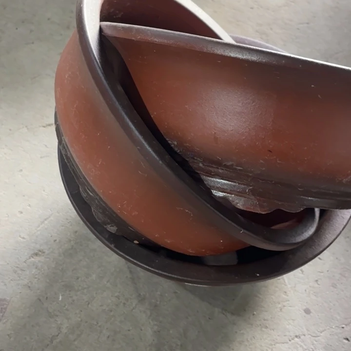 紫砂花盆               50-3