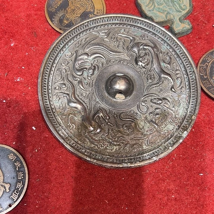 吉***意黄铜摆件，文房工艺品摆件