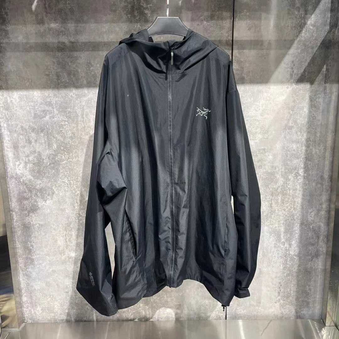 99新 ARC'TERYX/始祖鸟 solano黑色外套/xxl码/99新