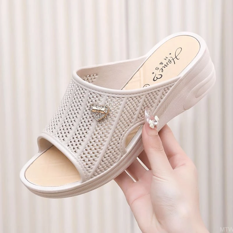 厚底拖鞋女款时尚夏季新款外穿凉拖鞋居家防滑浴室专用气质百搭鞋