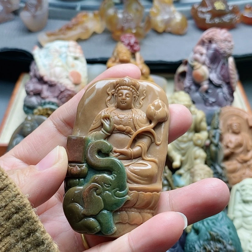 【闪购商品】未镶嵌吊坠定制石英质玉