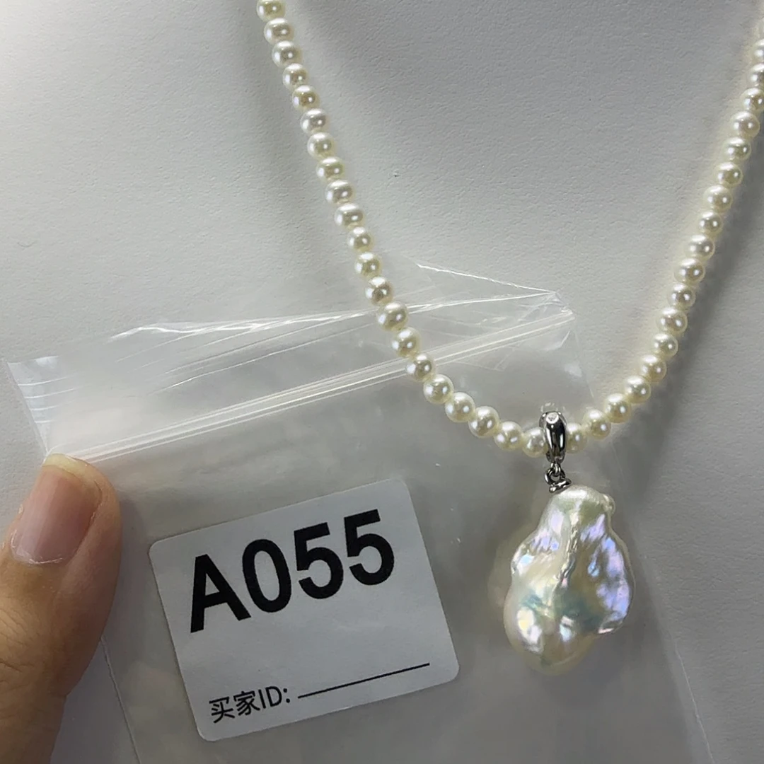 吊坠(不含链)合金淡水珍珠