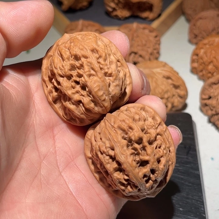 把件文玩核桃40油罐子