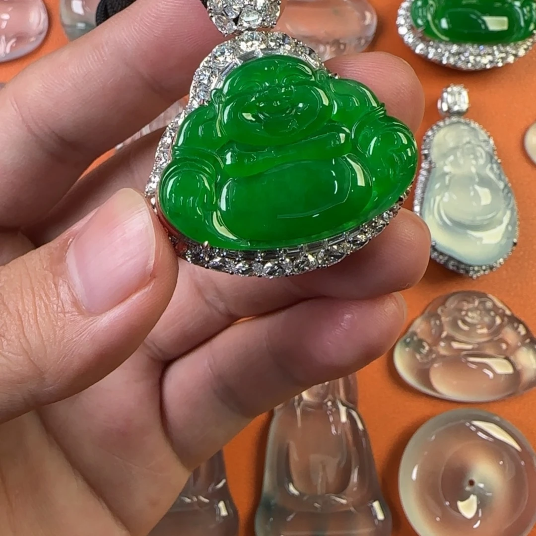 定制翡翠未镶嵌天然