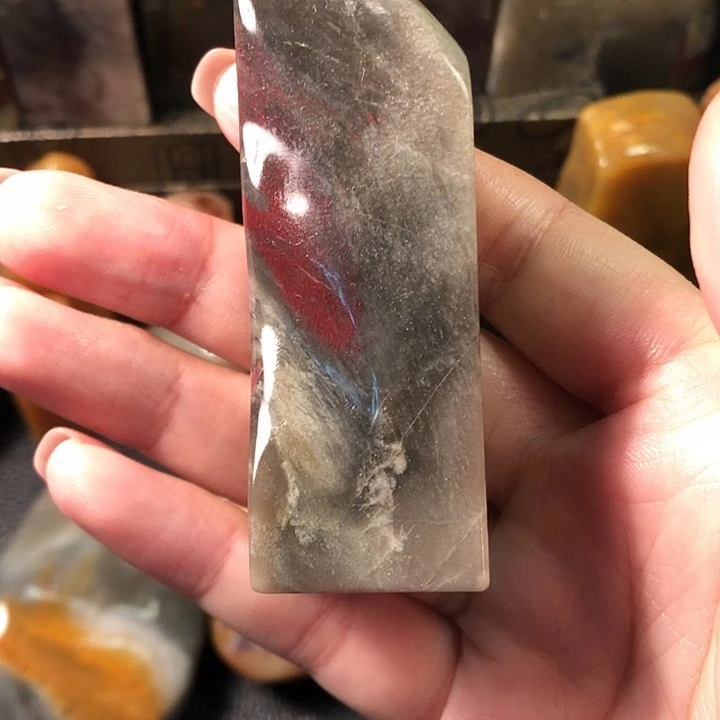 思***具昌化石昌化牛角冻地鸡血印章