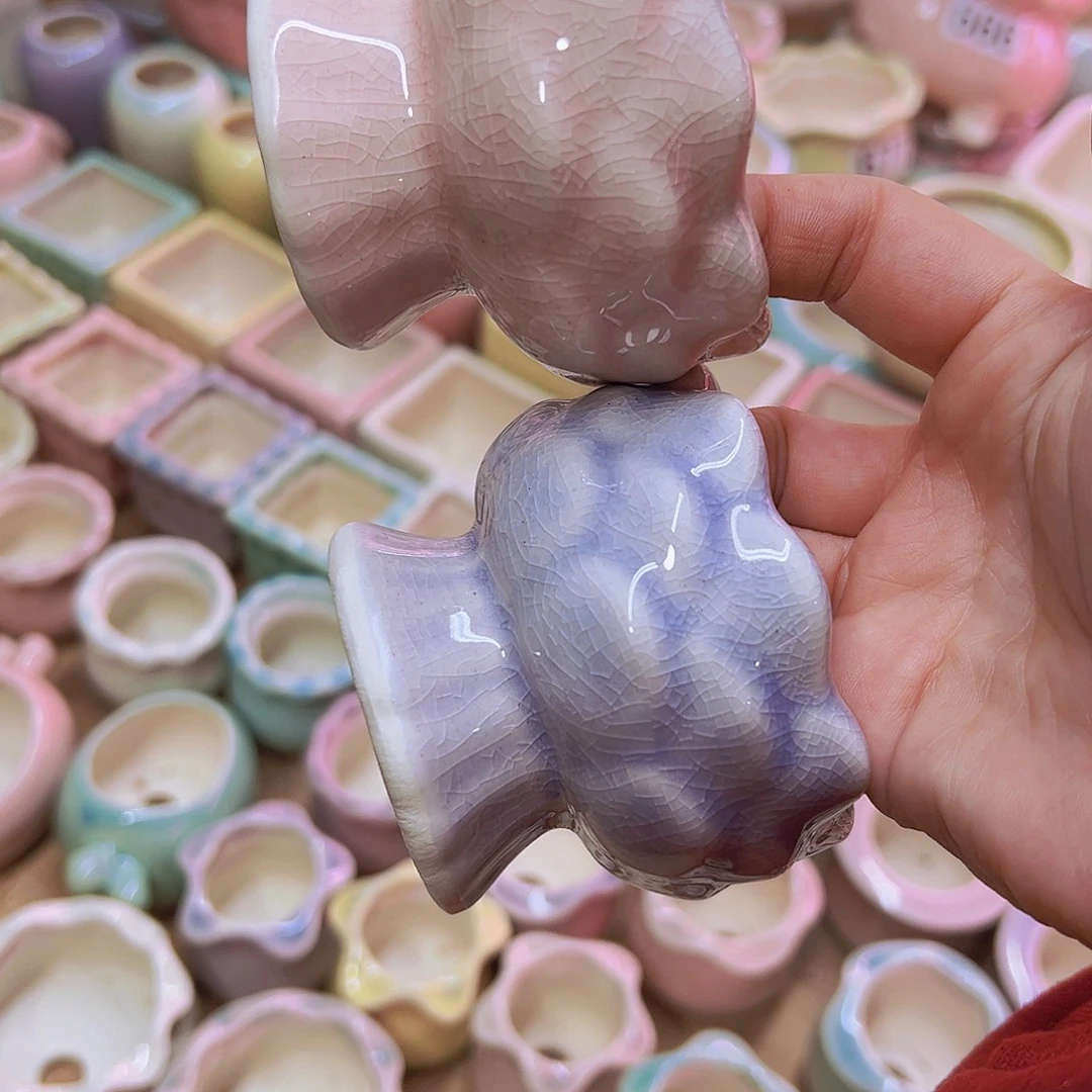 陶瓷花盆当场凑满12包邮