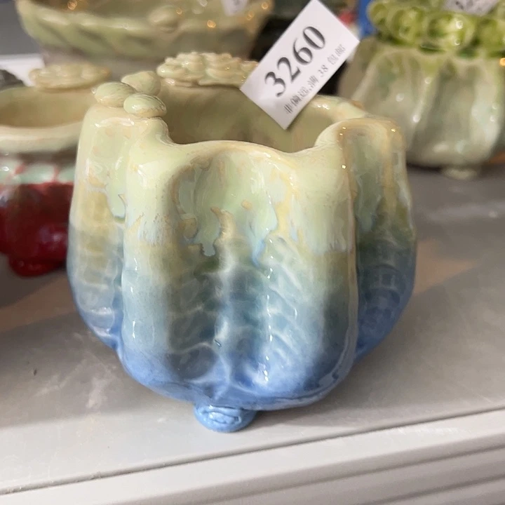 口7 手工花盆满30包邮