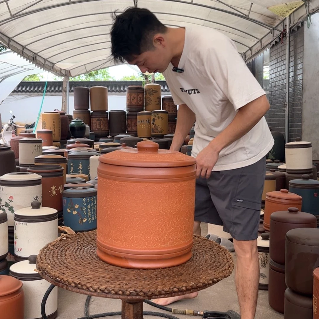 紫砂茶叶罐8 饼茶叶罐