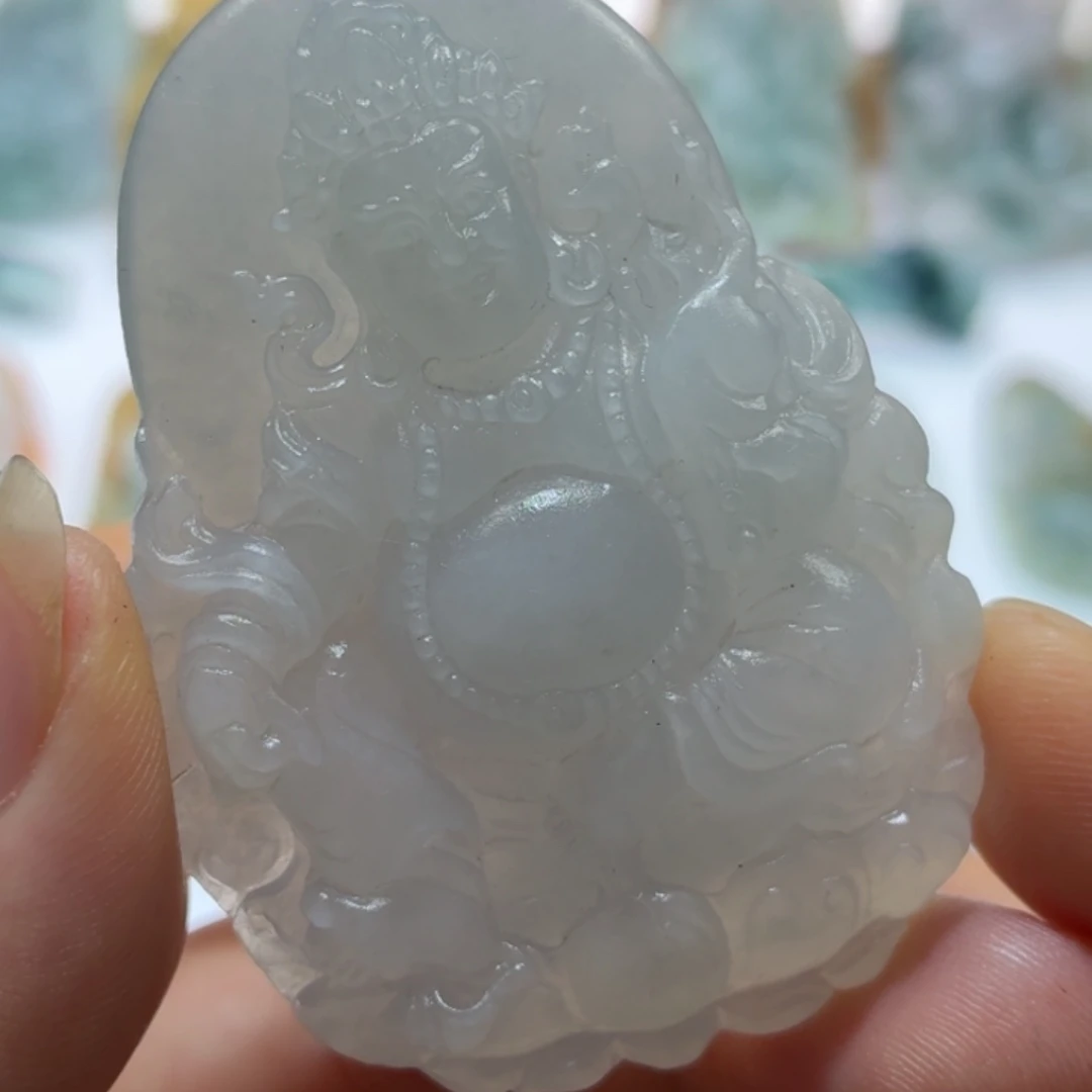 定制翡翠未镶嵌毛货