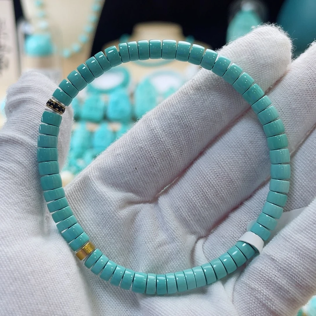 未镶嵌绿松石珠宝奇石