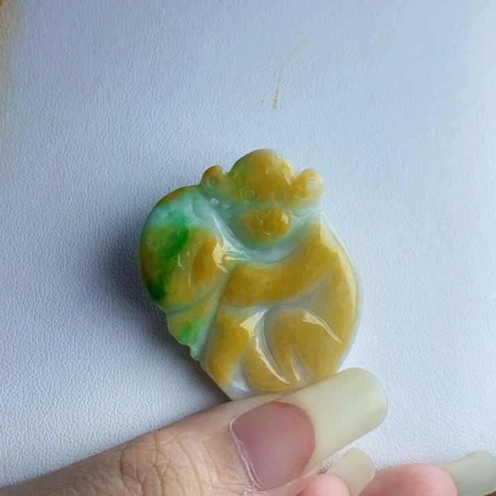 未镶嵌挂件翡翠翡翠
