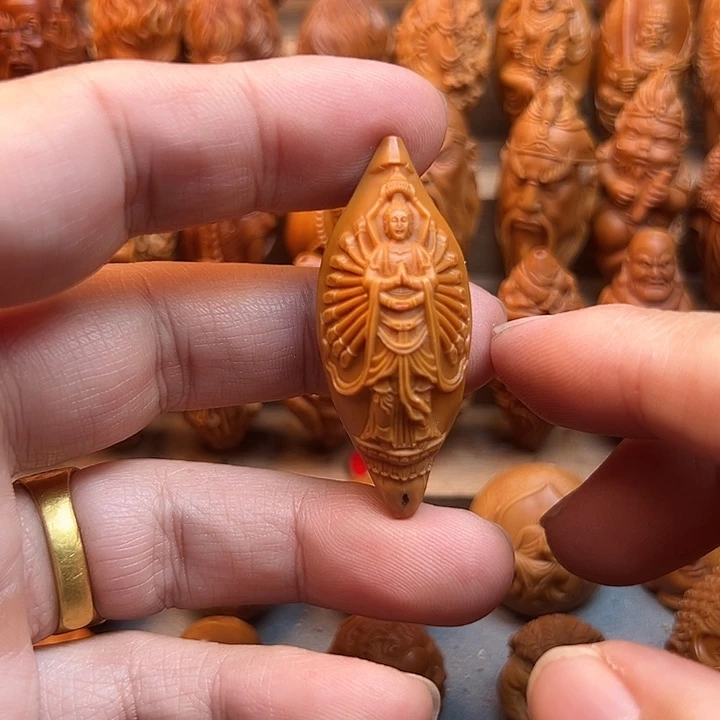 吊坠橄榄核20观音