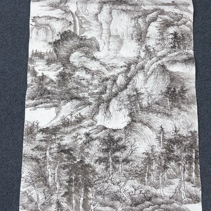 国画纯手绘作品欣赏图