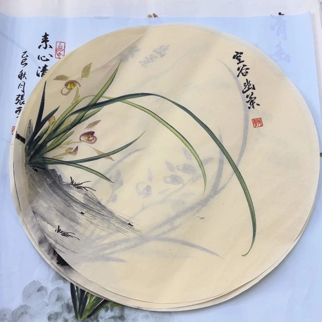 国画张雪老师作品刘