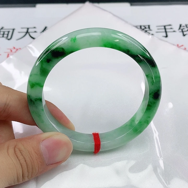 翡翠手镯未镶嵌圈57。1701。2