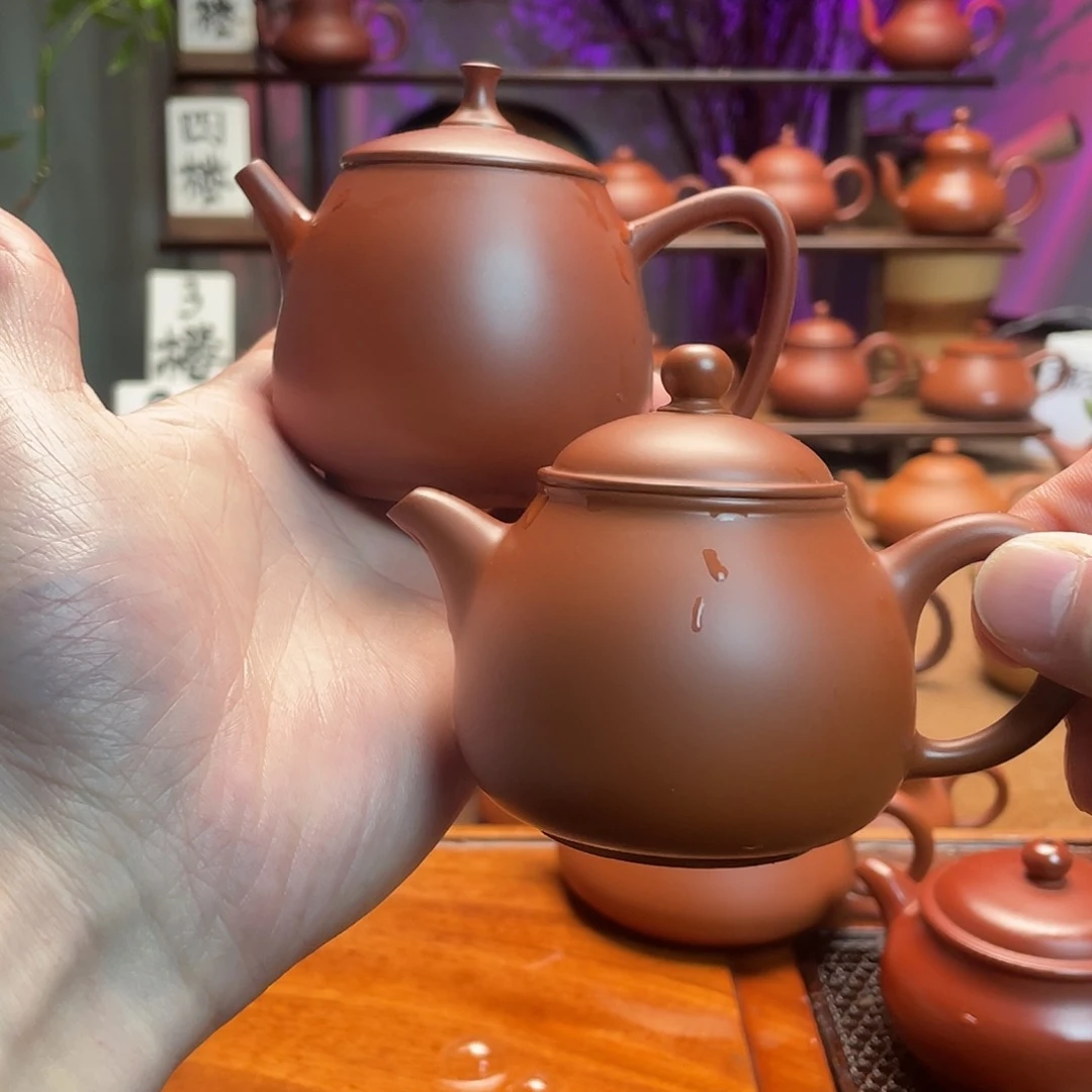 紫砂茶壶暗*精工手拉