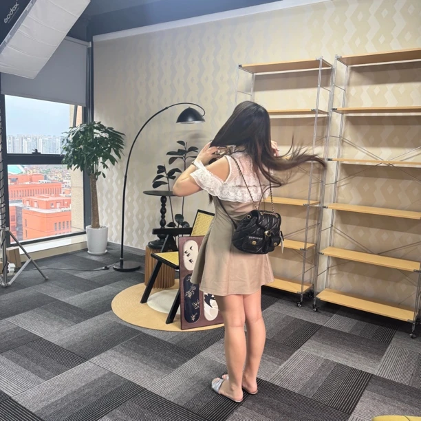 99新 COACH/蔻驰 迷你黑色潮流下饰
