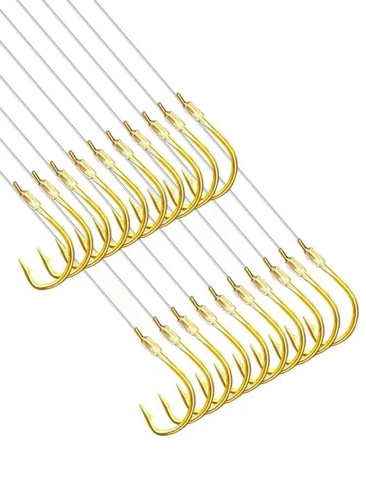 明作，单钩，海夕短子线专钓土凌，20付（小钩粗线，单钩钓鱼