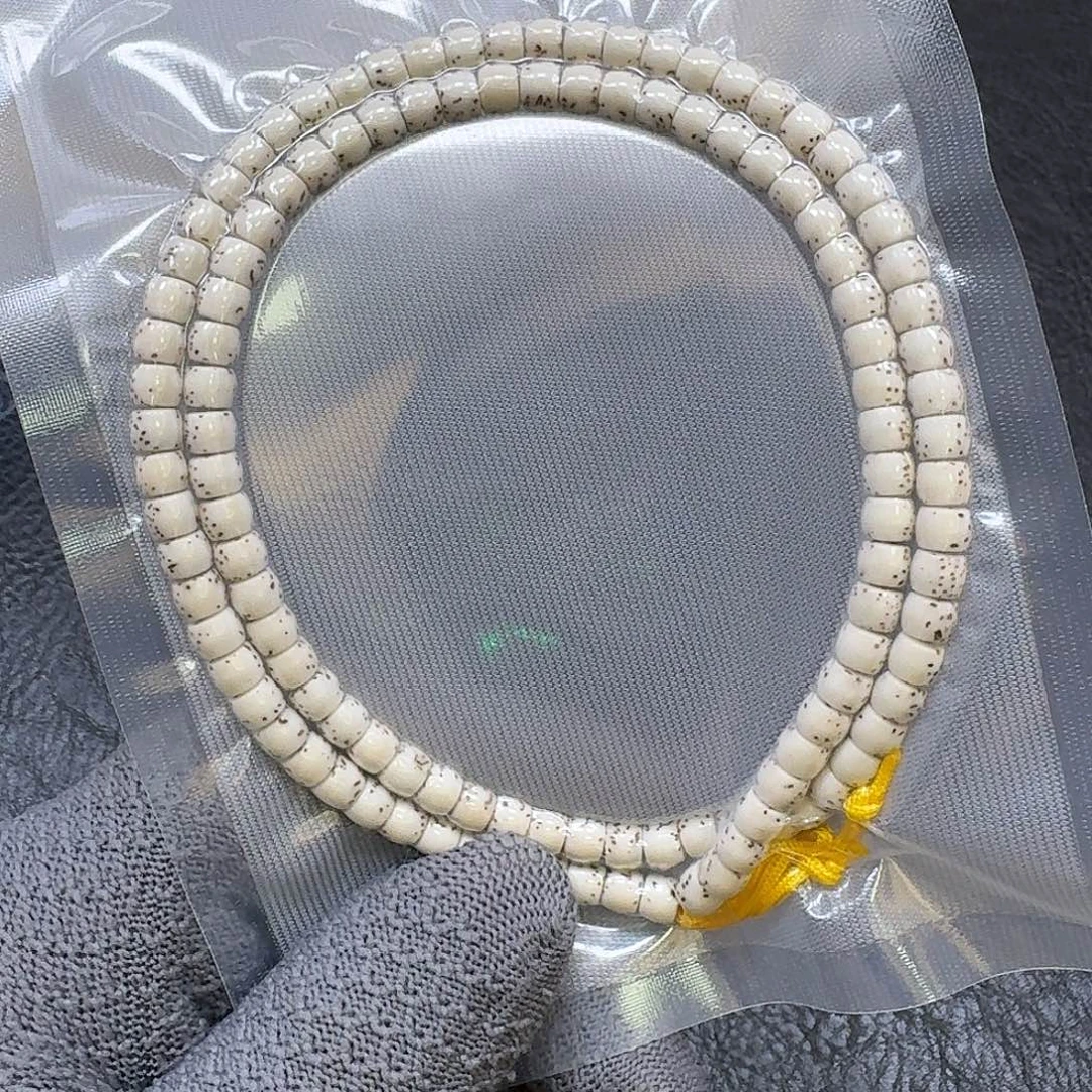 手串星月菩提6*5原生态大留白直切