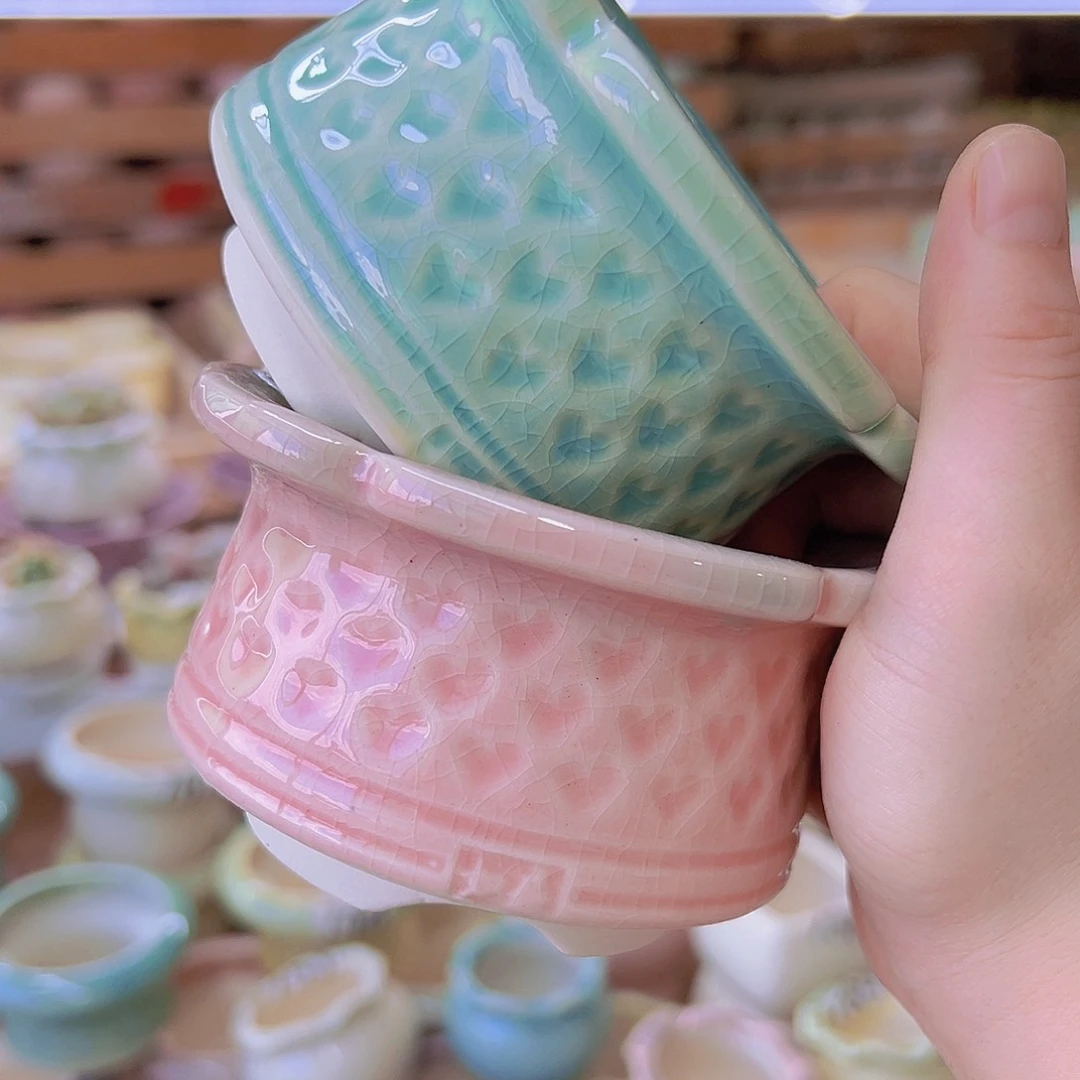 陶瓷花盆单场满12包邮