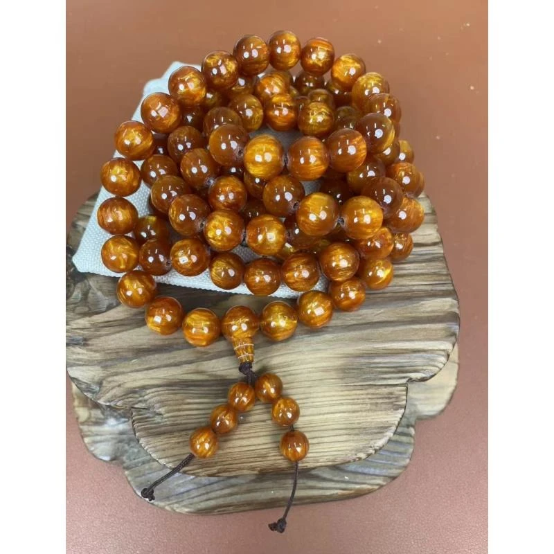 W007金丝海柳文玩手串1.0