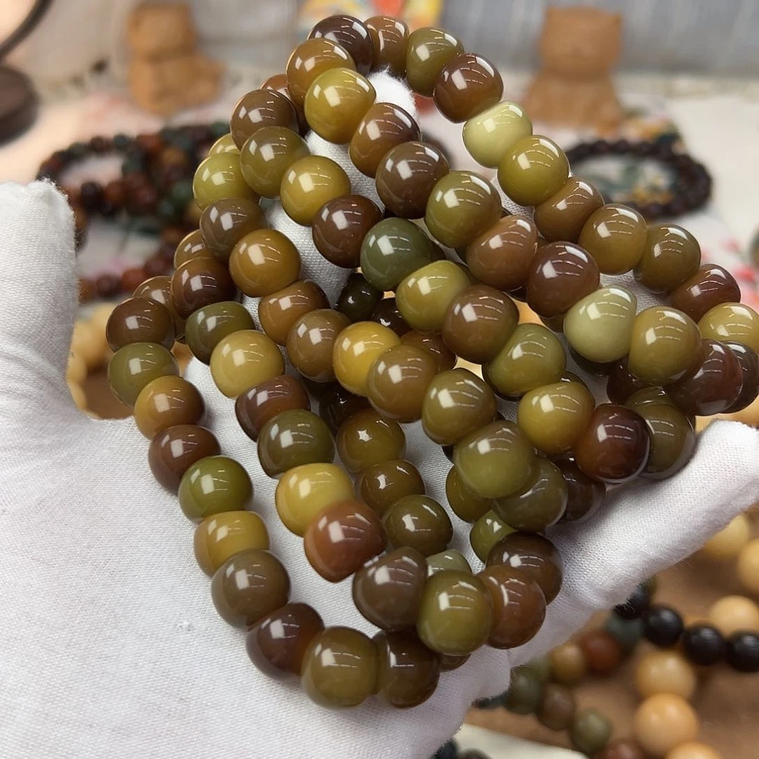 菩提根/象牙果手串13机抛大肠发一条060