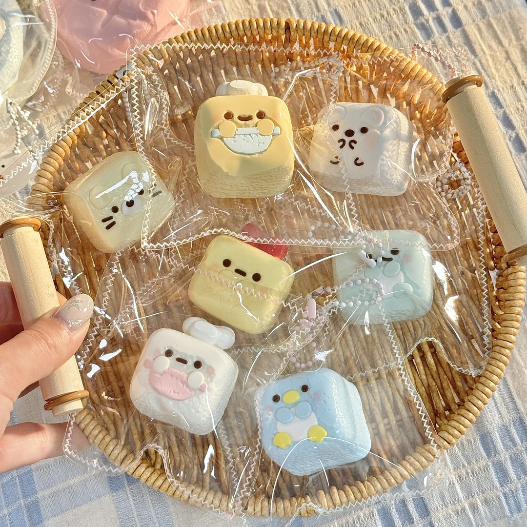 【角落生物小方】微阻奶油泥（有纹理不沾袋子回弹偏快）