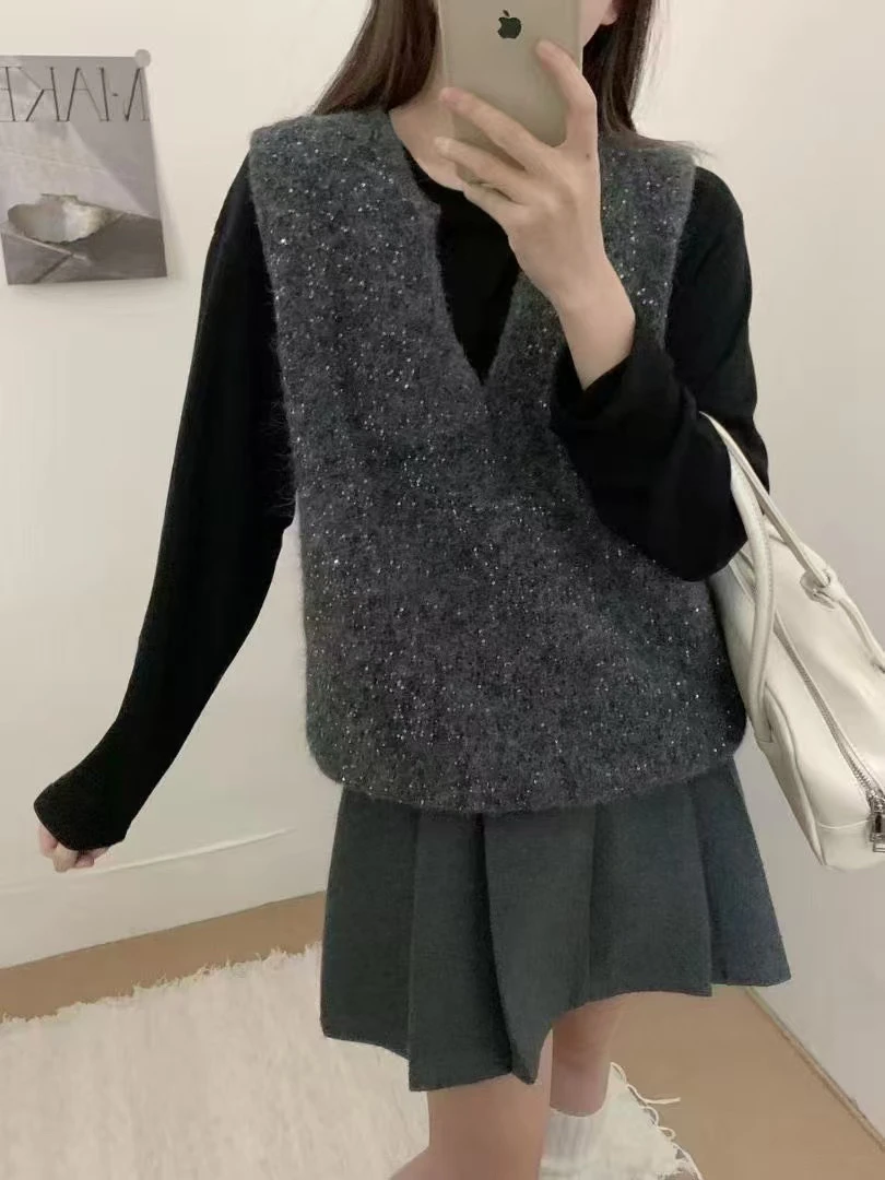 利君家亮片两件套