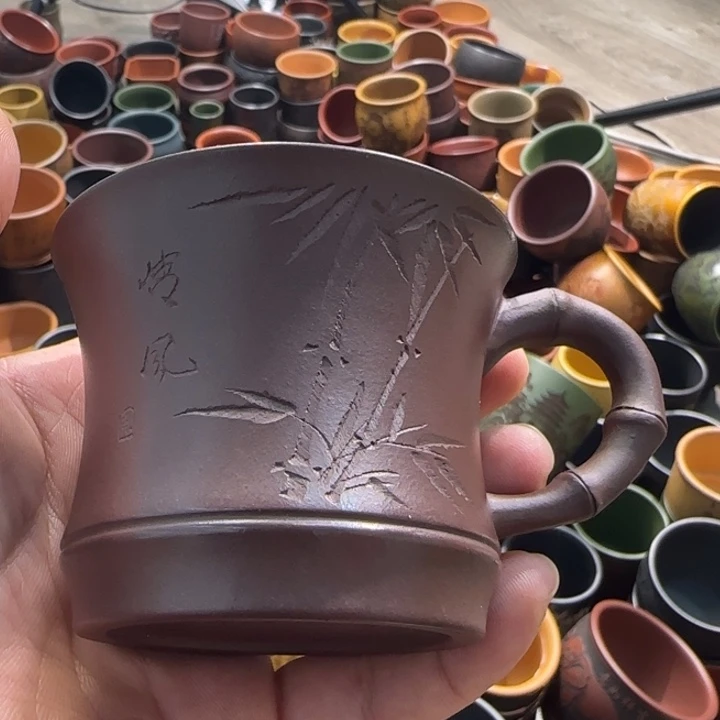 茶杯紫砂全手工制作工艺
