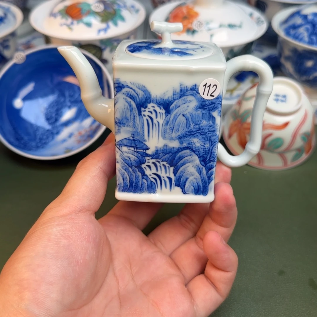 彦祖纯手工手绘茶具112
