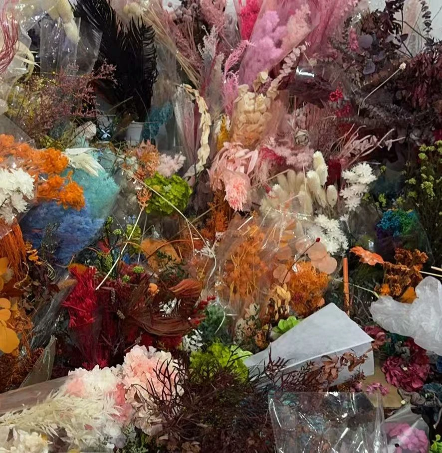 随机永生花花束