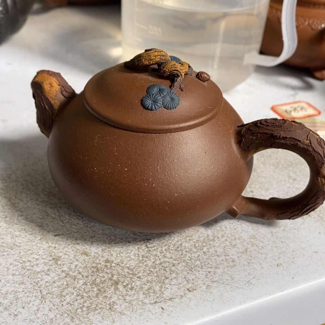 紫砂茶壶原矿手工138