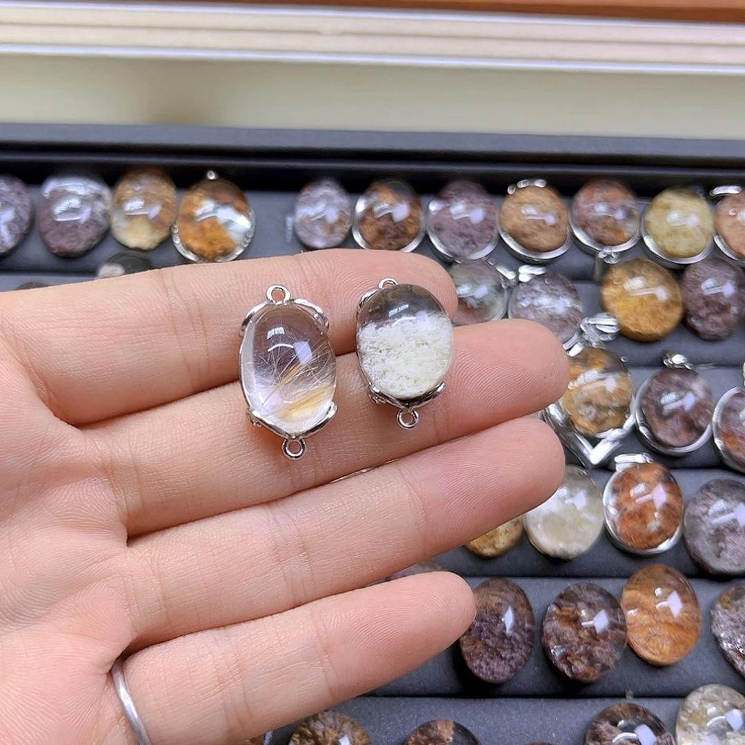 M***银S925镶嵌颈饰水晶