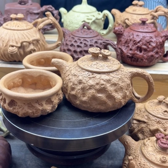 紫砂茶壶用****7全手工制作