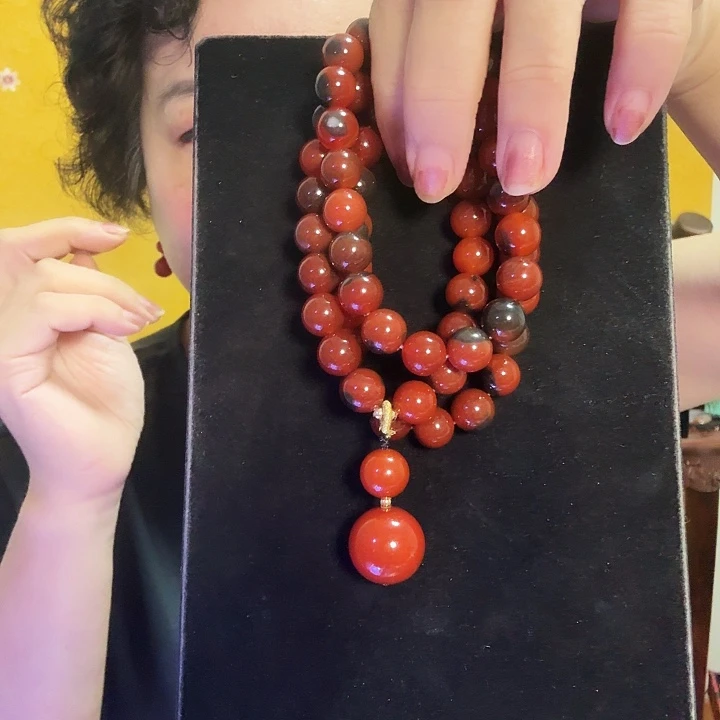 玛瑙/玉髓未镶嵌颈饰