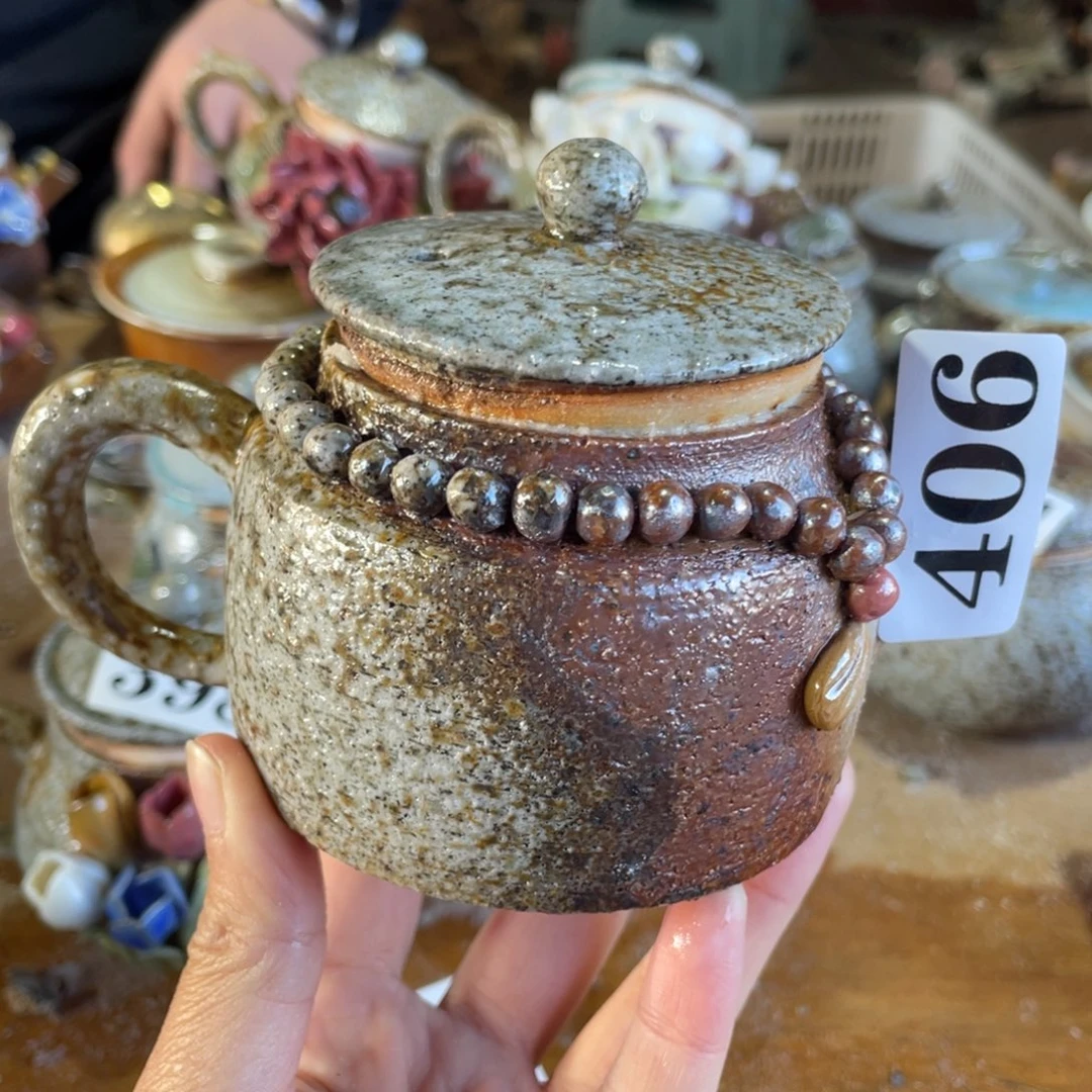 大***山陶纯手工柴烧茶壶茶具